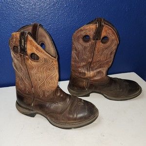 Durango Men's Rebel Saddle Western Boot - Brown Size 9D DB5474